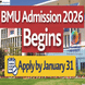 BMU Admission 2026 Begins @bmu.edu.in; Apply by January 31